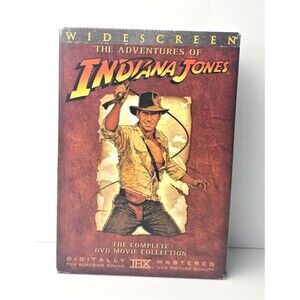 The Adventures Of Indiana Jones The Complete DVD Movie Collection Set Of 4